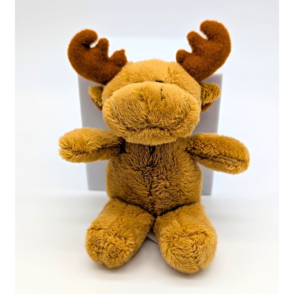 Steven Smith Mini Moose Plush Stuffed Animal Brown Tan 5 in 2000